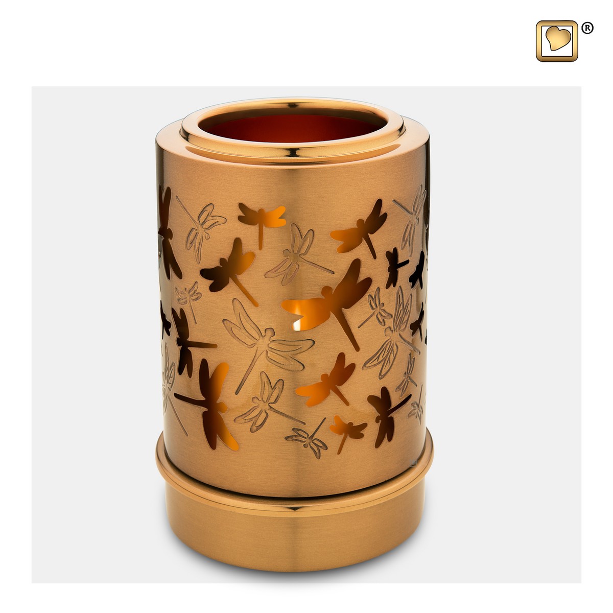 Reflections of Spirit Tealight urn Bru Copper